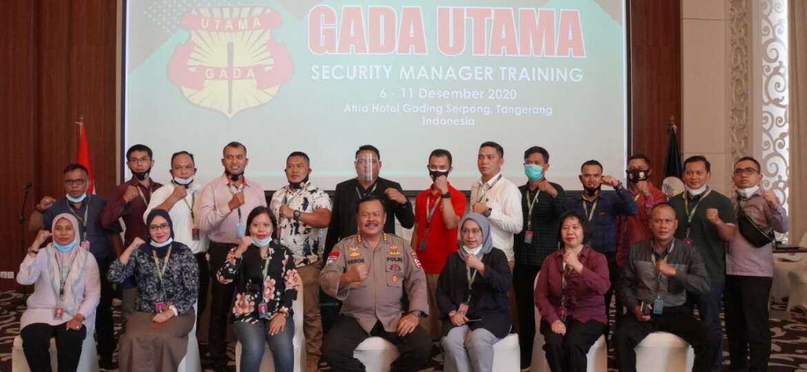 Gada Utama 2020 Security Manager Training