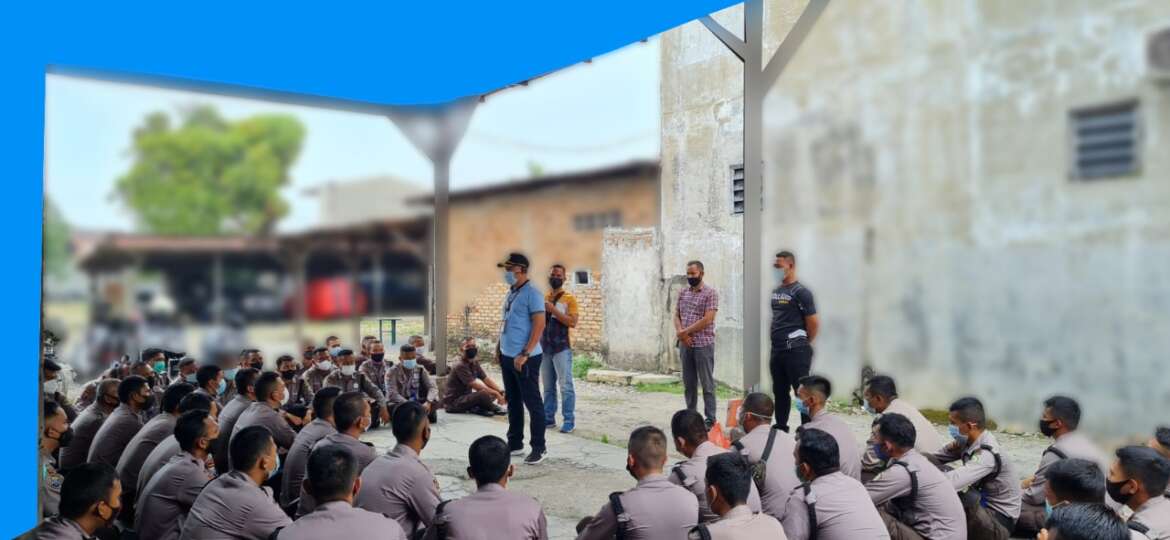 Apel Gabungan Petugas Security